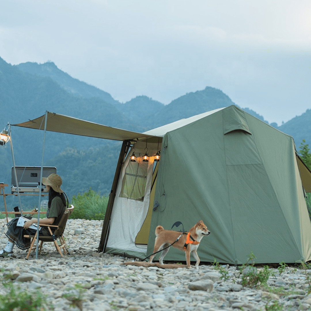 Naturehike Village 5.0 Automatic Tent (with hall pole) for 3-4 Persons