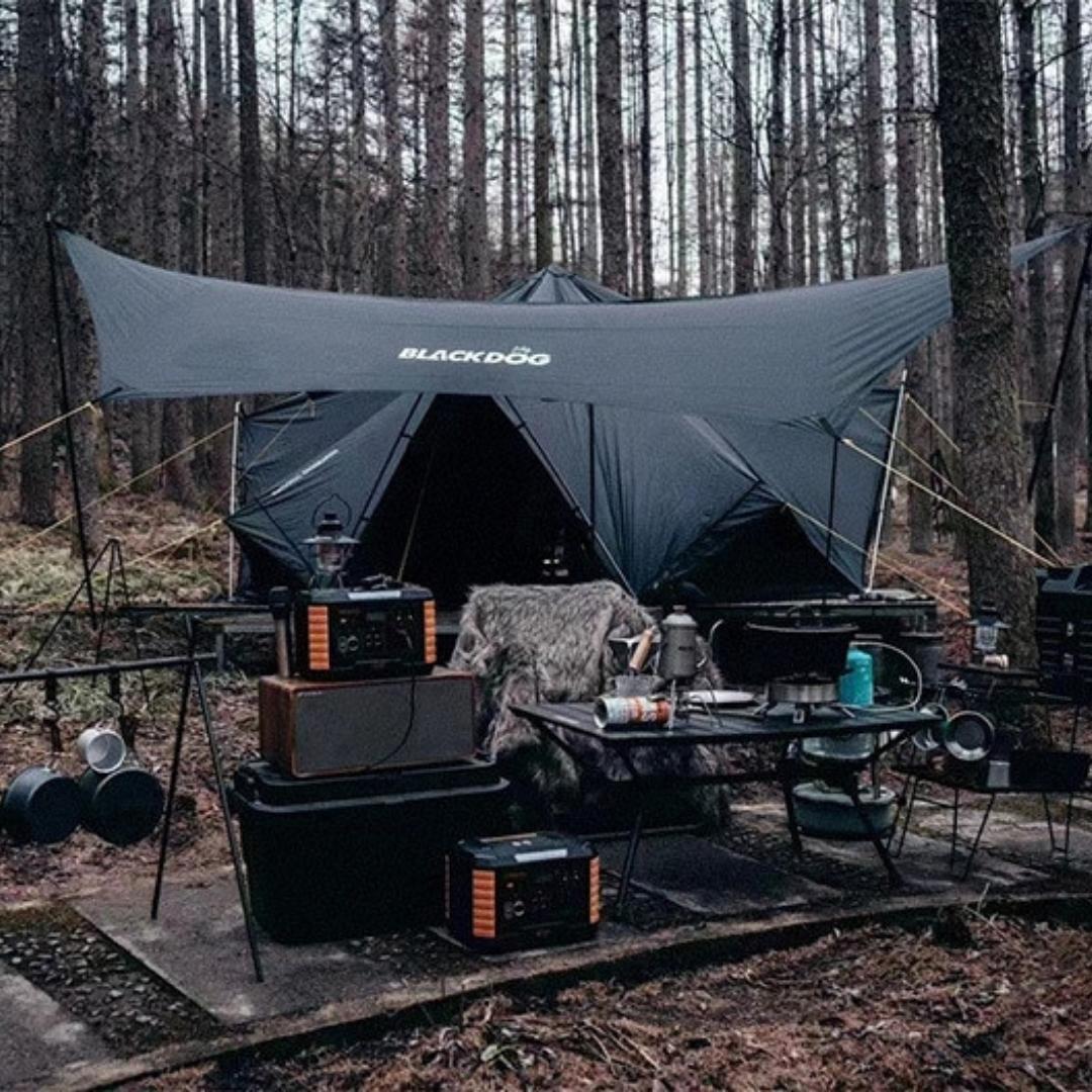 BlackDog Hexagon Tarp (Large) – ANBOT Outdoors Sdn Bhd
