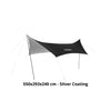 BlackDog Hexagon Tarp Silver Coated