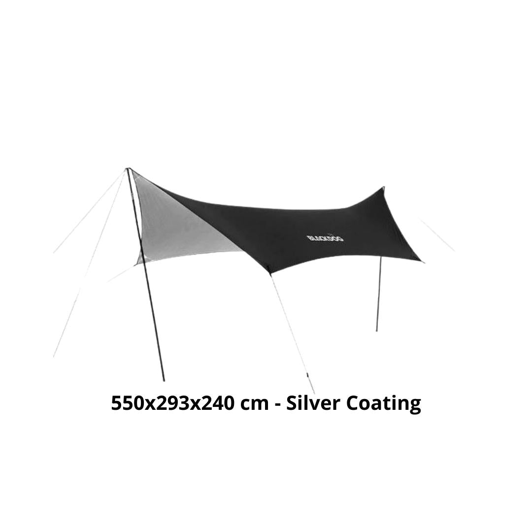 BlackDog Hexagon Tarp Silver Coated