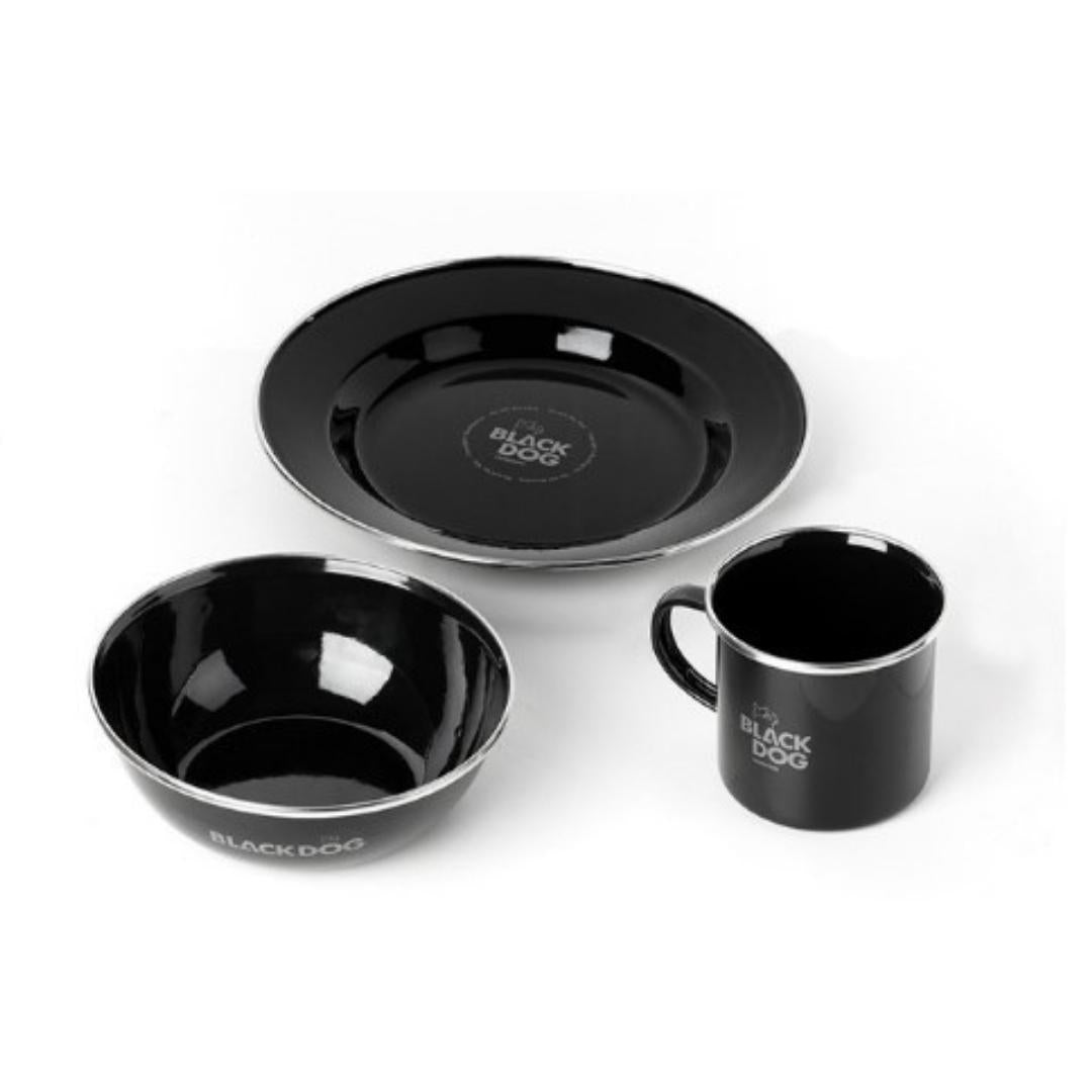 BlackDog Enamel Tableware