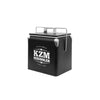 KZM Black Cube Ice Cooler 13L Black