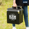 KZM Black Cube Ice Cooler 13L Black