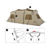 Naturehike CNH22ZP015 Cloud vessel fast tunnel tent - Khaki