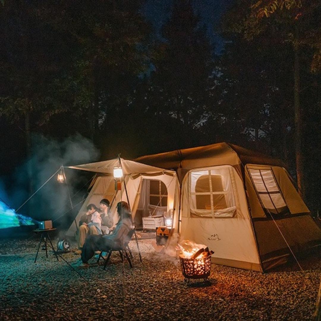 ネイチャーハイク　village17 yNaturehike Village17.0 ワンタッチ テント Ti Black新型素材