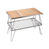 Campingmoon Multifunctional Folding Table with Remover Middle