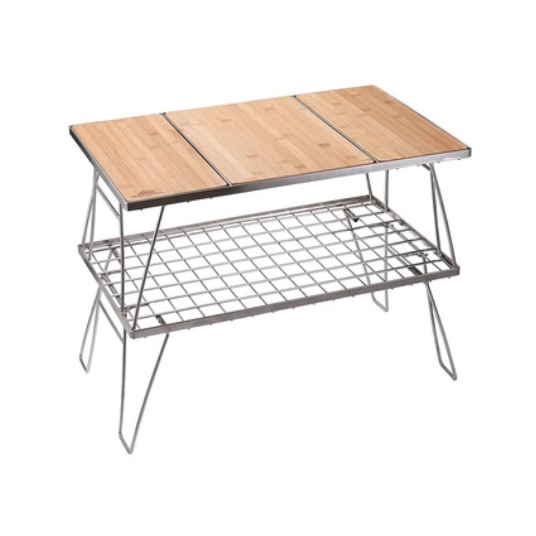 Campingmoon Multifunctional Folding Table with Remover Middle