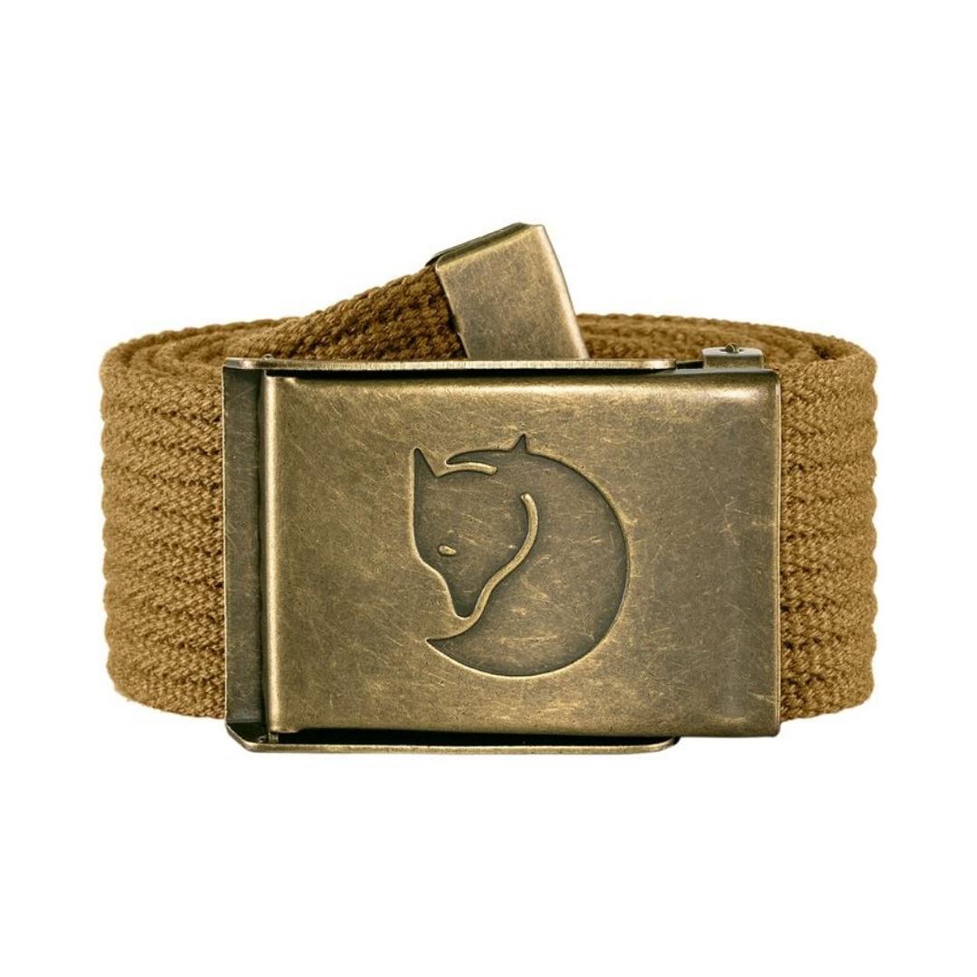 Fjallraven Canvas Brass Belt 4cm