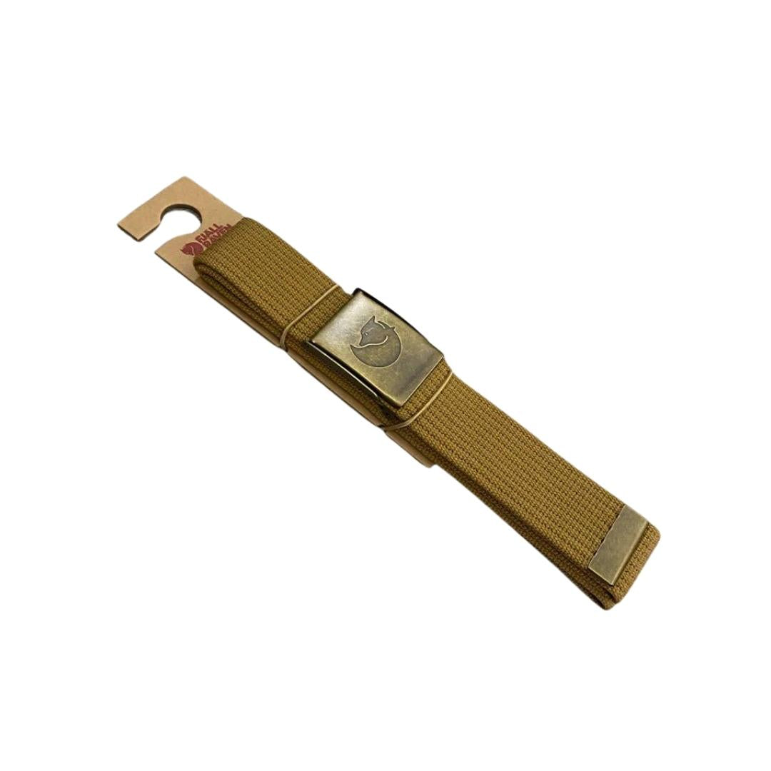 Fjallraven Canvas Brass Belt 4cm