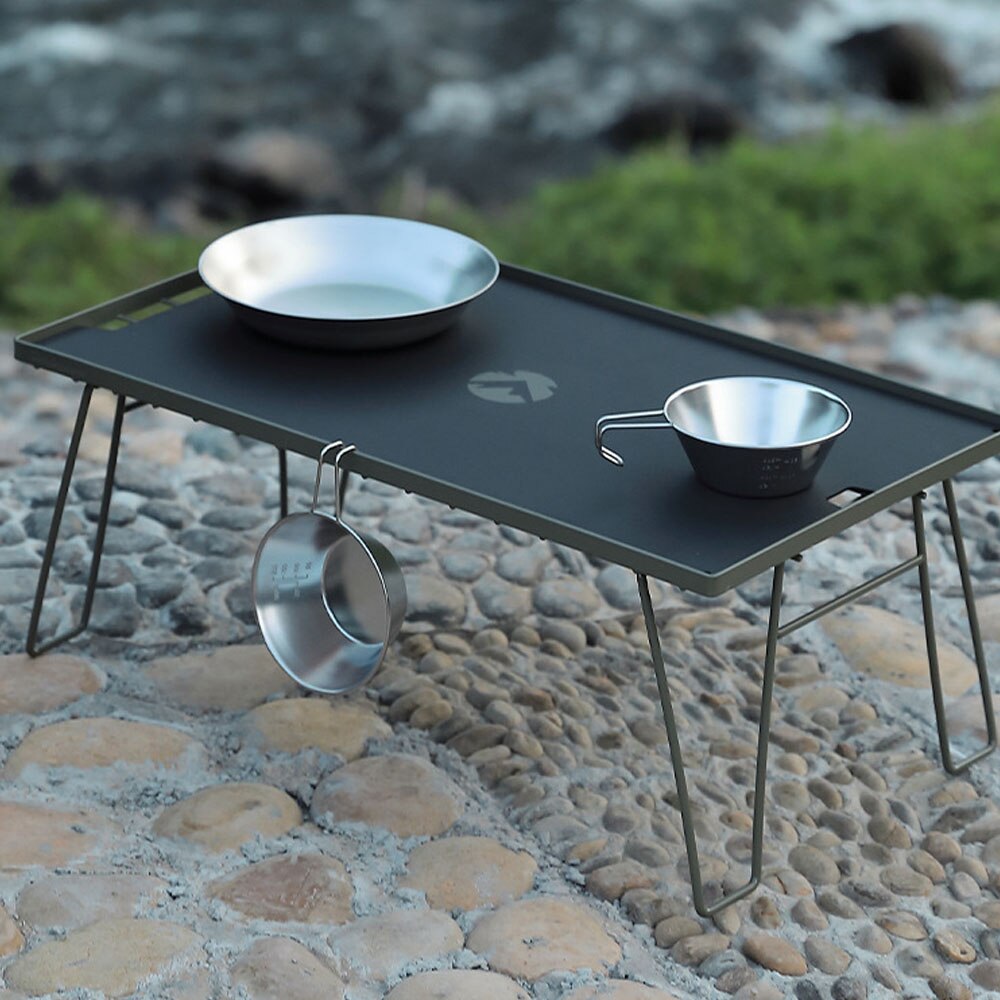 Campingmoon Aluminium Plate Black T-2308-BK (Without table)