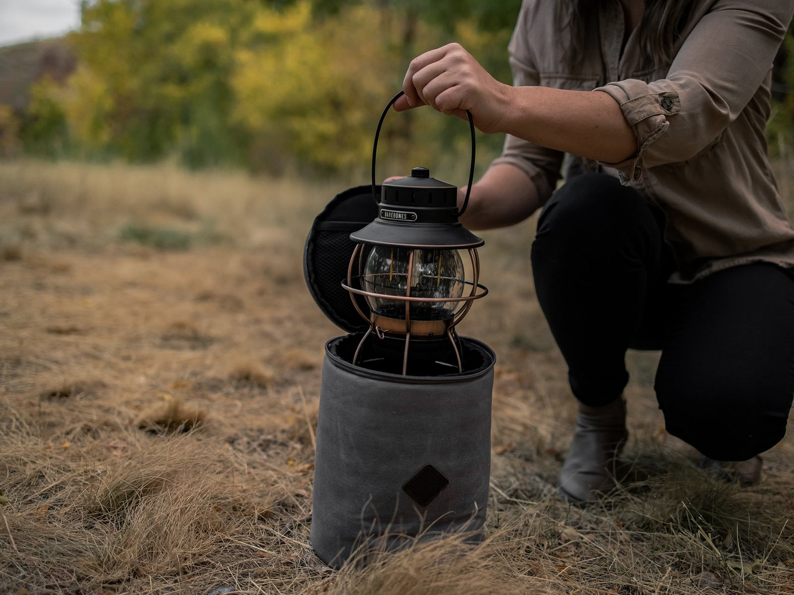 Barebones Padded Lantern Bag