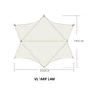 Vidalido Monster Tarp Flywings 2.2M & 2.4M