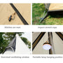 Vidalido Indian Style Pyramid Tent MX Pro Teepee