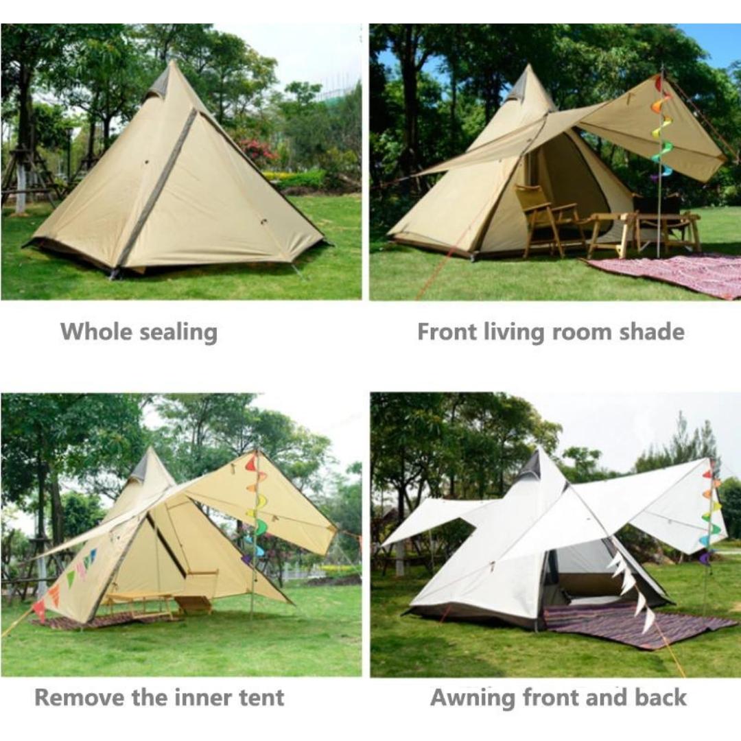 Vidalido Indian Style Pyramid Tent MX Pro Teepee