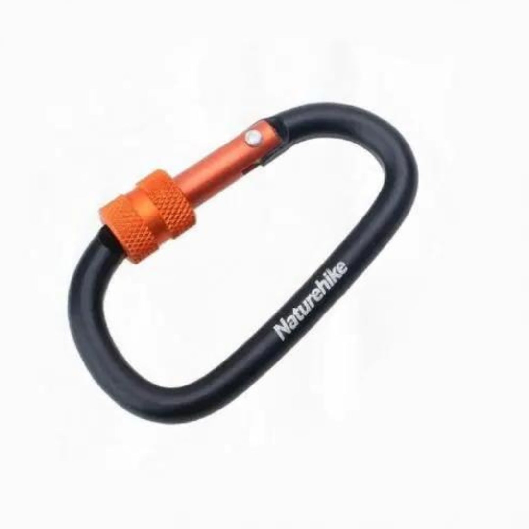 Naturehike NH15A008-D 8cm D-carabiner with Lock