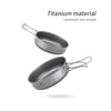 Naturehike TJP01 Outdoor Ti Frying Pan-9H Ti Color (174MM)