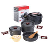 NatureHike NH15T203-G 2-3 People Camping Cookware