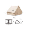 NatureHike Air 6.3 Cotton Inflatable Tent + Mat