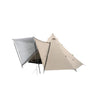 NatureHike NH20ZP014 Octagon Ranch Pyramid Tent (5-8person) and NH21PJ050 Octagon Ranch Pyramid Tent Mat