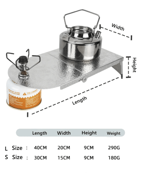 3F UL GEAR Folding Aluminium Table for Stove