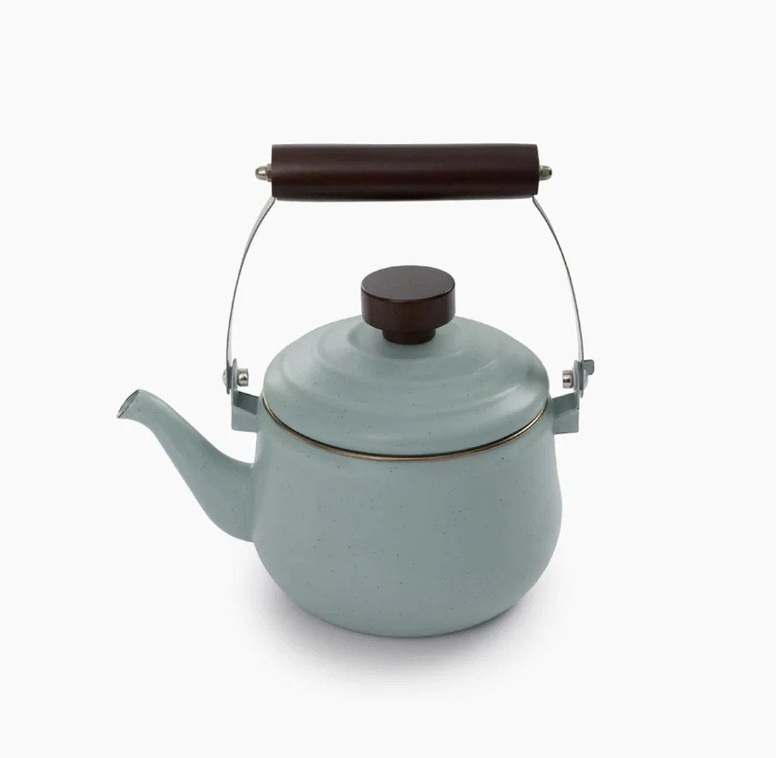 Barebones Enamel Teapot