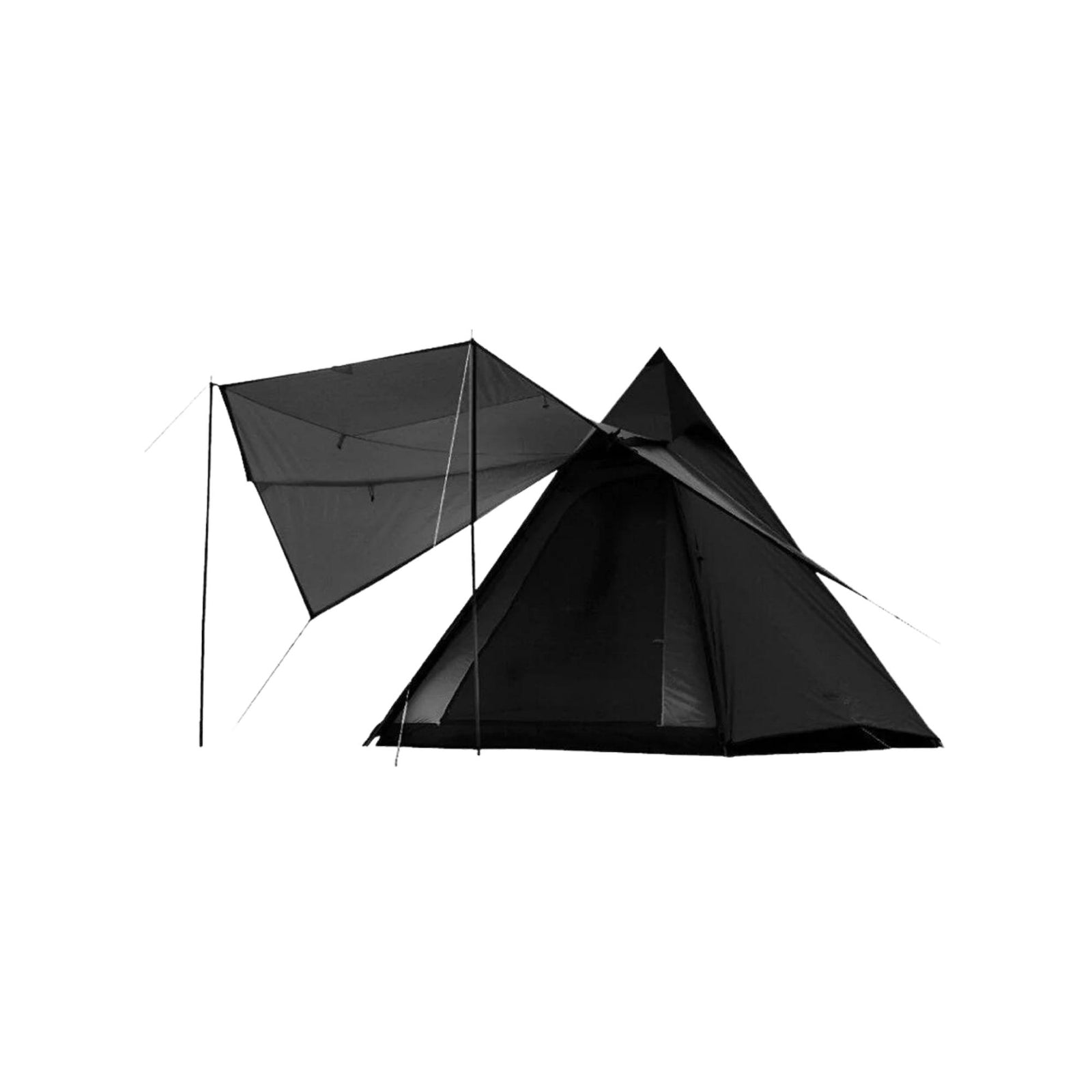 Vidalido Teepee Auto Tent (Black)