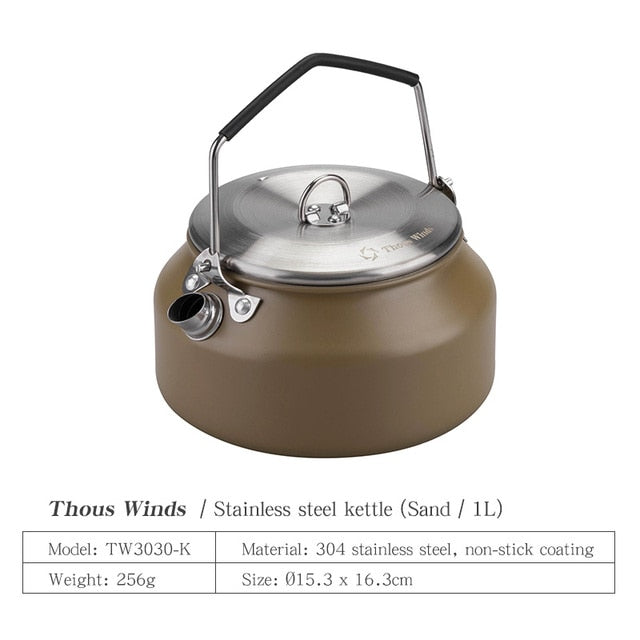 Thous Winds Stainless Steel Kettle Food Grade Teapot