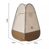 Naturehike NH17Z002 Foldable portable changing tent - brown