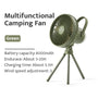 NatureHike NH22ZM001 Camping Fan with Magnetic Lamp