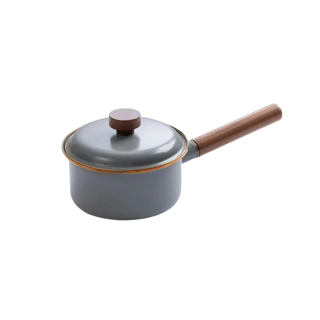 Barebones Enamel Saucepan